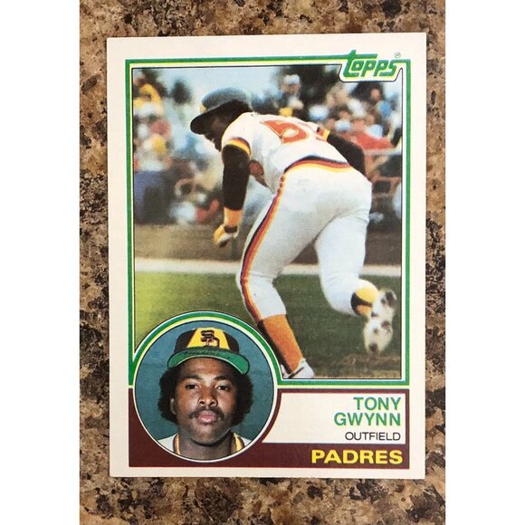 1983 Topps Tony Gwynn RC Rookie Card #482 From Set Break - Picture 1 of 6